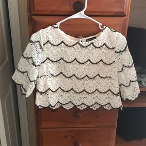 Sister Jane lace top size small